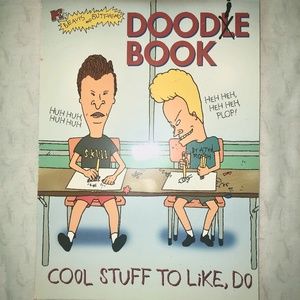 Beavis and Butthead Doodie Book (VINTAGE, 1996)